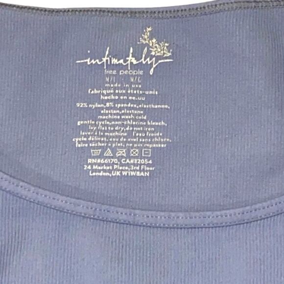 Bodysuit – Size Medium Free People Intimately Long Sleeve Bodysuit - Picture 2 of 2